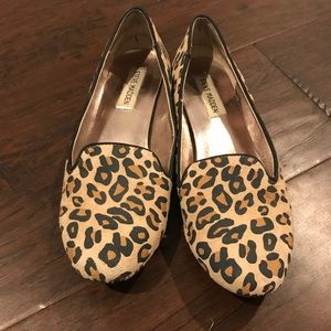 Steve Madden leopard flats